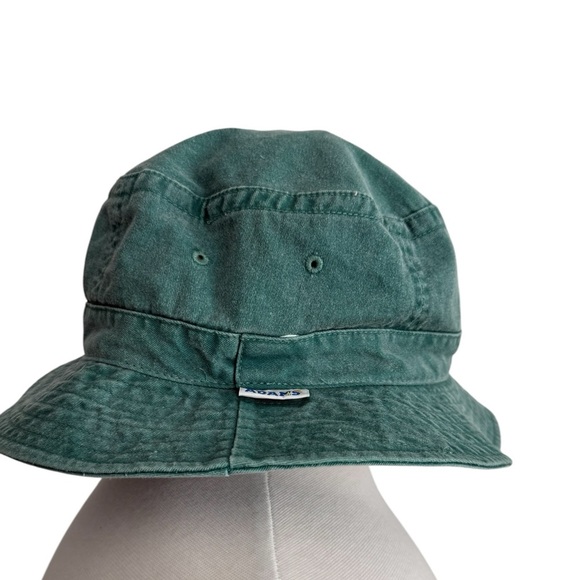 Adams Headwear Cotton Bucket Forest Green - Picture 2 of 8